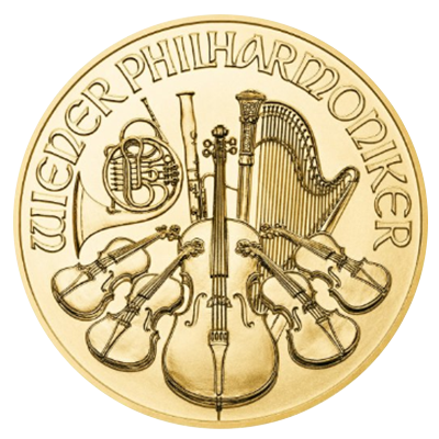 Zlatá minca Wiener Philharmoniker